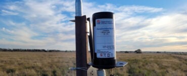 Trough water level sensor