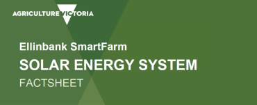 Ellinbank Solar Energy System Factsheet