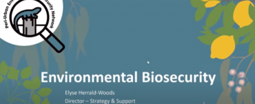 Environmental biosecurity PEBN
