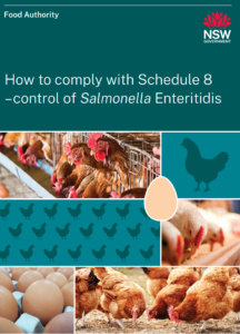 How to comply with Schedule 8 Control of Salmonella - NSW Food Authority bookcover