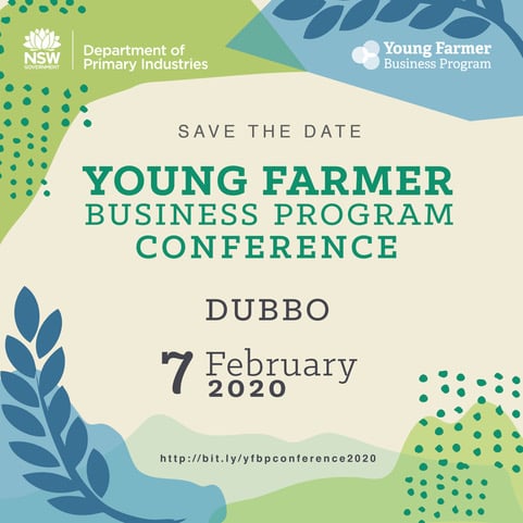 Young Farmer Business Program Conference flyer