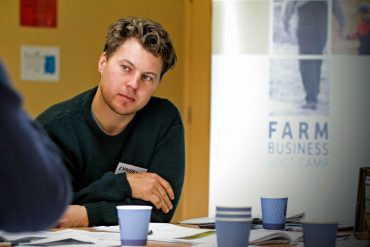 Young Farmer attending a Business Bootcamp