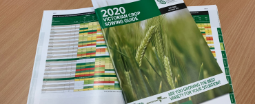 Victorian crop sowing guide front cover