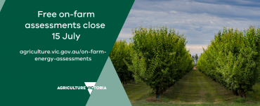 Free on-farm assessments close 15 July 2021